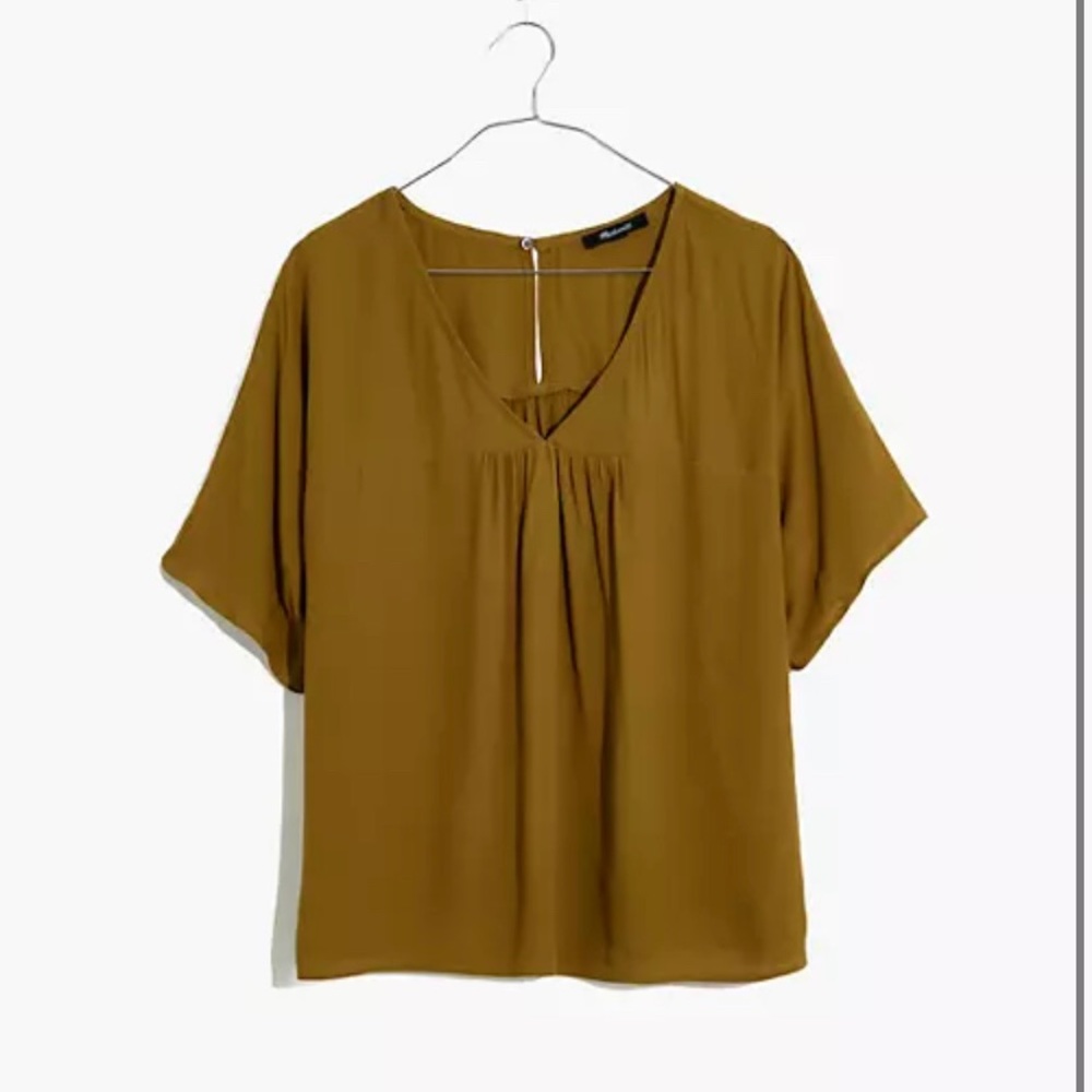 Madewell Rhyme Top in Olive